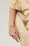 Bracelet in 18k yellow gold-plated silver with heart on the inside , J05164-02