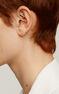 Rook piercing in 18k gold with diamond , J04288-02-H-18