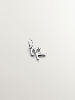 Pendentif initiale R argent  , J03932-01-R,hi-res
