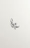 Silver R initial charm  , J03932-01-R