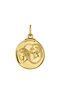 Gold-plated silver Gemini charm  , J04780-02-GEM