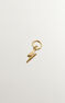 18 kt yellow gold-plated sterling silver lightning bolt charm, J04899-02