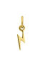 18 kt yellow gold-plated sterling silver lightning bolt charm, J04899-02
