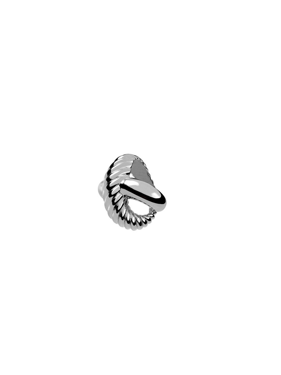 Silver smooth and cabled cross ring , J00224-01-NEW, hi-res