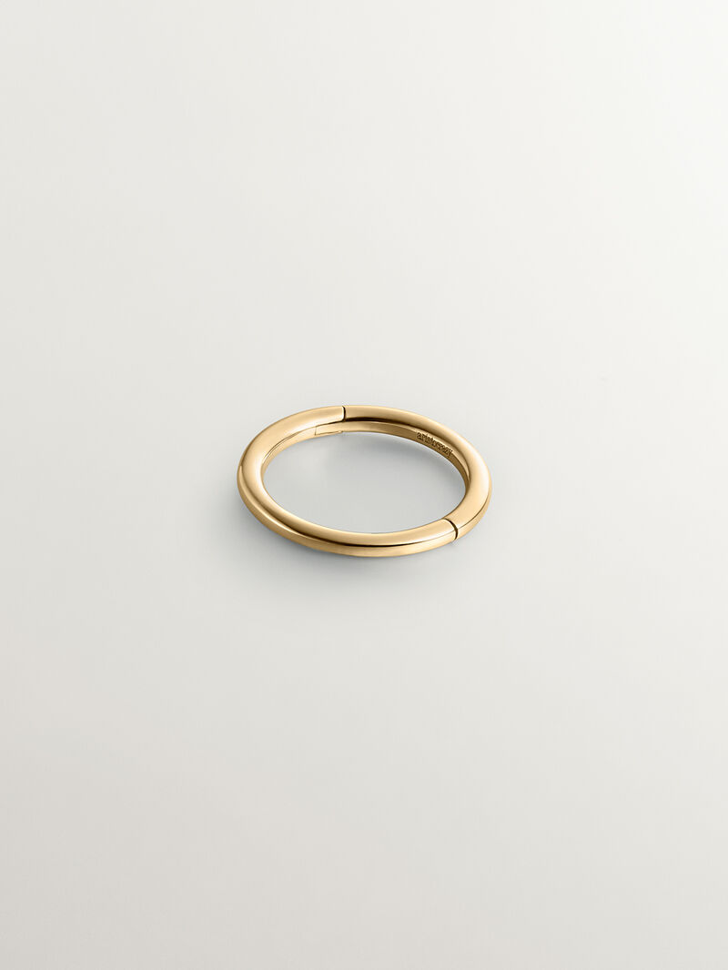 18K Yellow Gold Solitaire Piercing image number 2
