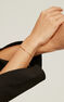 Gold plated tube bracelet , J01706-02
