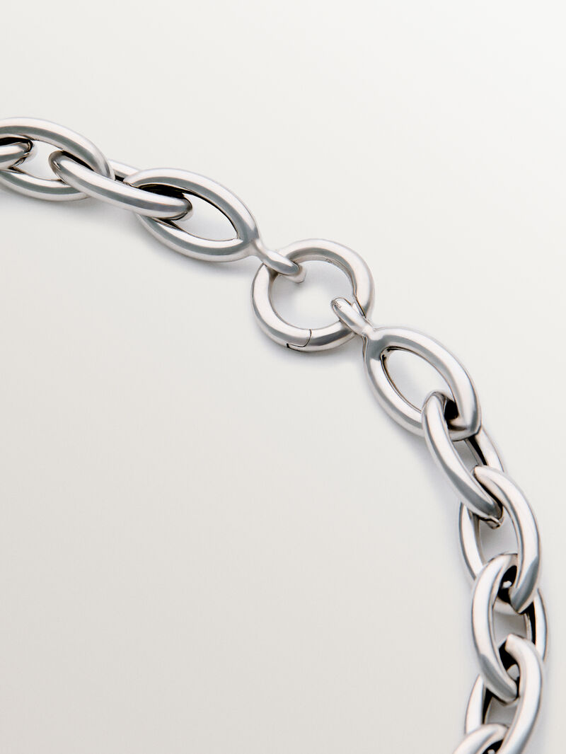 925 silver chain with oval links image number 4