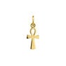 Gold-plated silver ankh charm, J04900-02