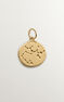 Charm sagitario plata recubierta oro  , J04780-02-SAG