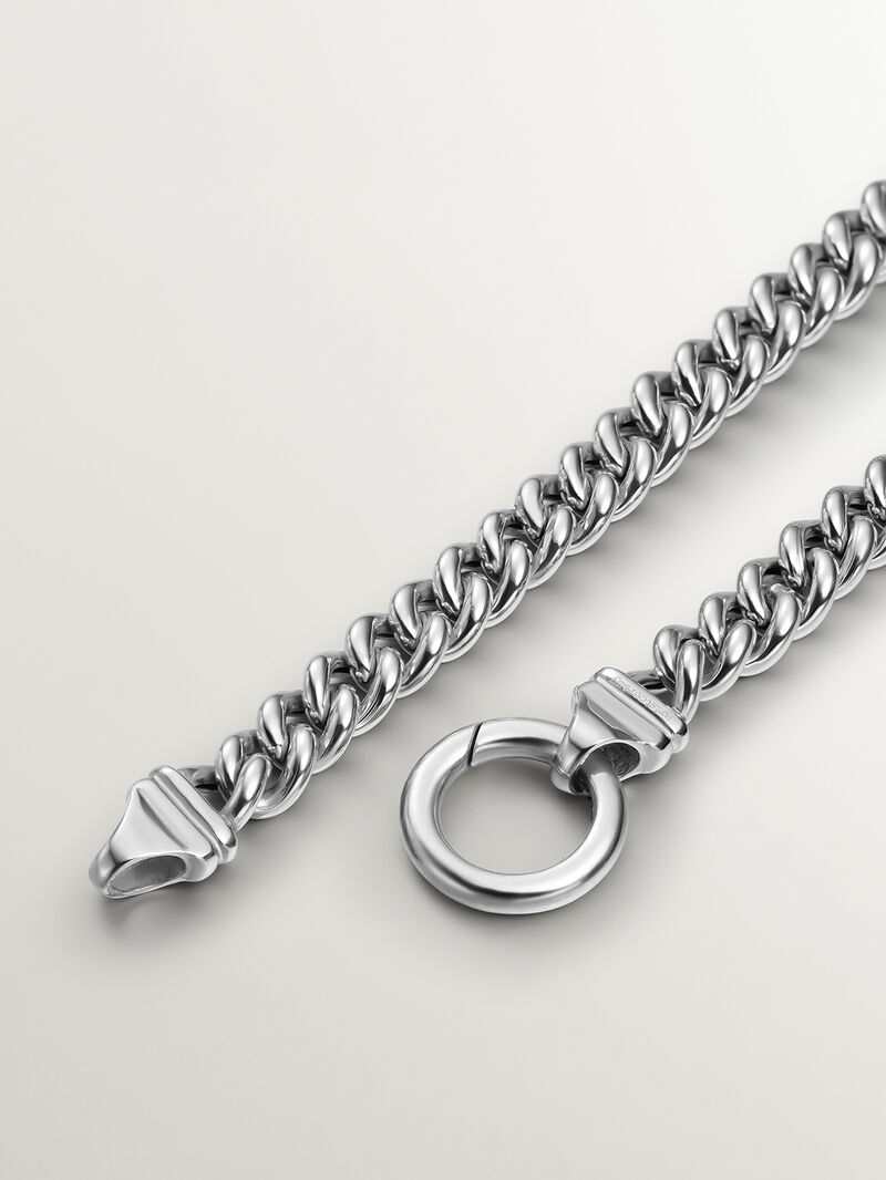 Barbados link bracelet made of 925 silver image number 4