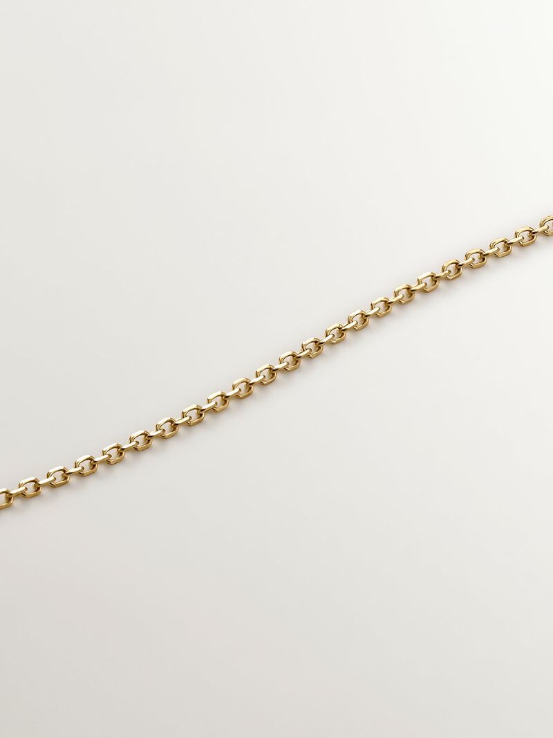 18K yellow gold pendant with chameleon and diamonds image number 2