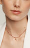 Gold-plated silver M initial charm  , J03932-02-M