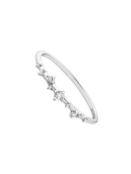 Ring in 9k white gold with 0.55ct diamonds, J04955-01, mainproduct