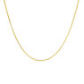 Gold plated Venetian chain necklace, J04612-02