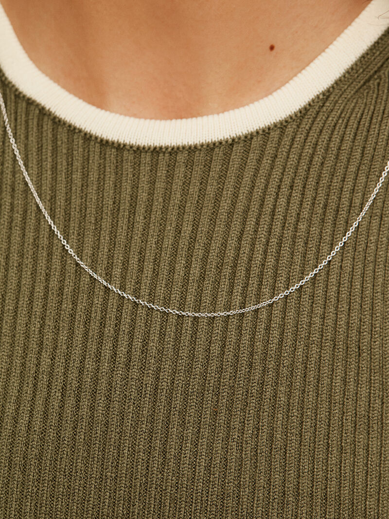 Long 925 silver chain image number 1