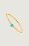 9kt gold turquoise ring , J04702-02-TQ