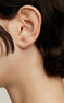 Piercing mini diamante 0,014 ct  oro 9 kt , J04289-02-H-S