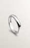Anillo liso de plata, J05222-01
