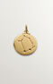 Charm ofiuco plata recubierta oro  , J04780-02-OFI