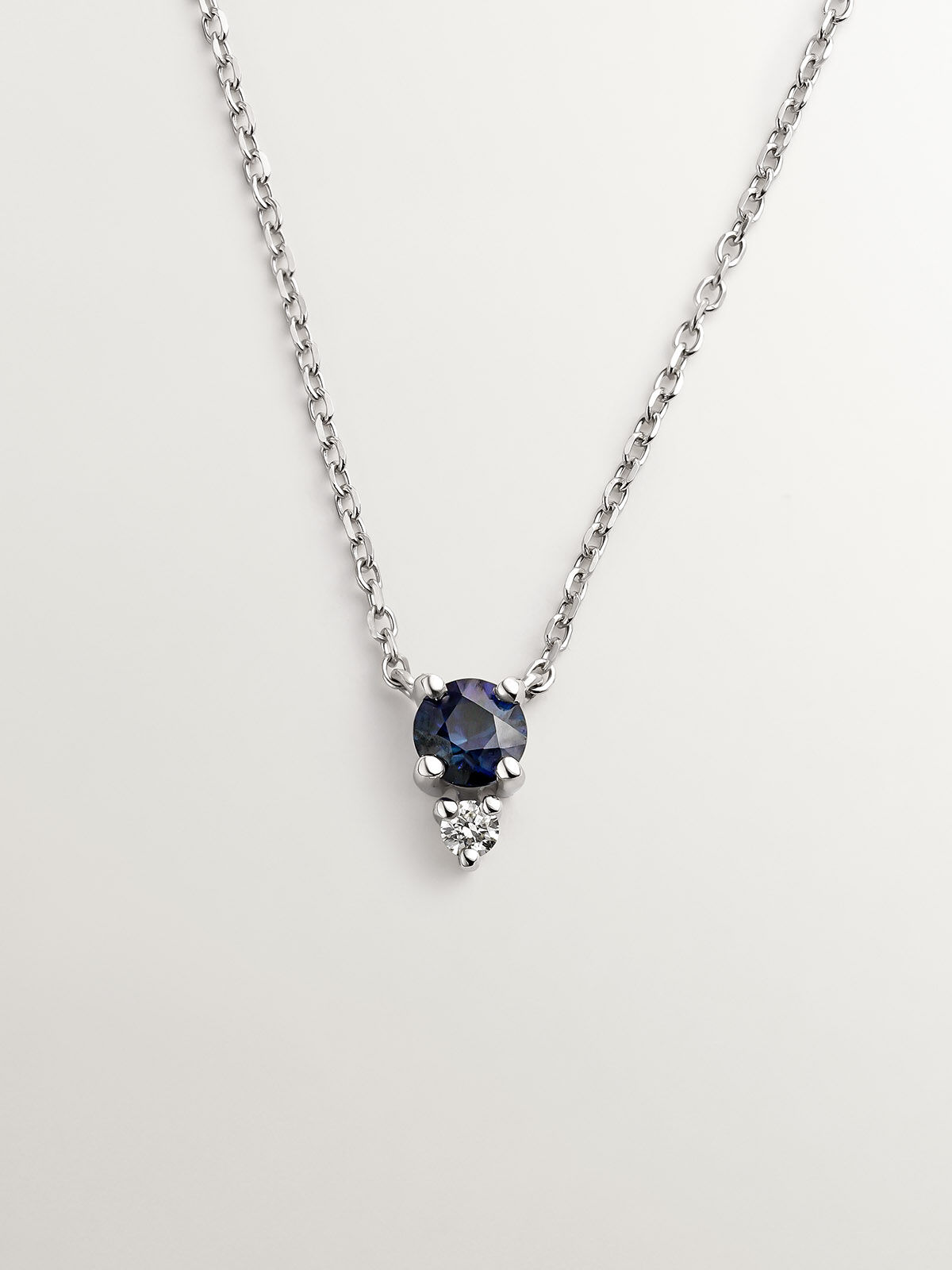 Blue nile shop sapphire necklace