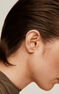 Boucle d’oreilles à l’unité en or blanc 18 K avec des mini diamants de 0,03 carat, J00887-01-03-H