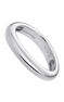 Plain silver ring, J05222-01