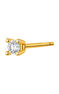 Boucle d’oreille solitaire diamant 0,05 ct or , J00887-02-05-H
