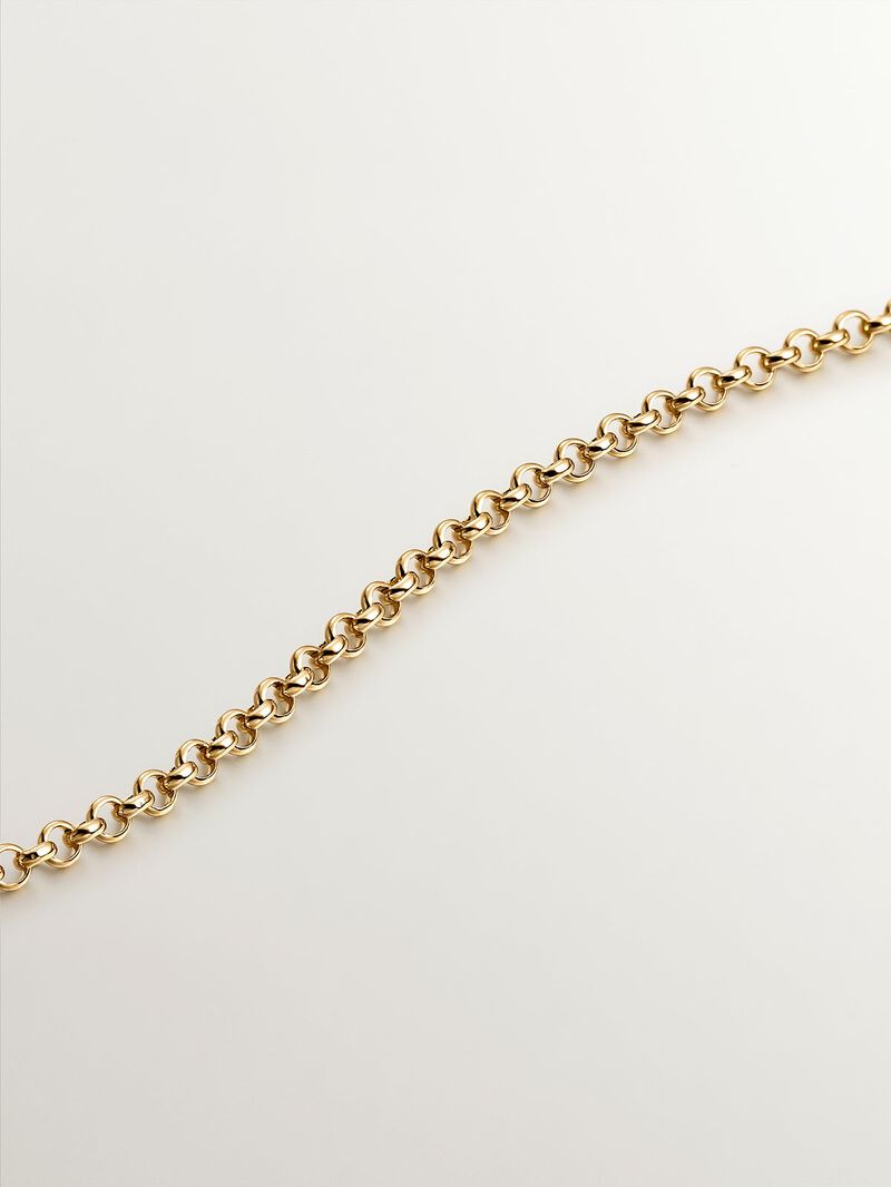 925 Silver pendant dipped in 18K yellow gold with infinity image number 4
