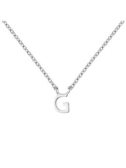 Collier iniciale G or blanc , J04382-01-G, mainproduct