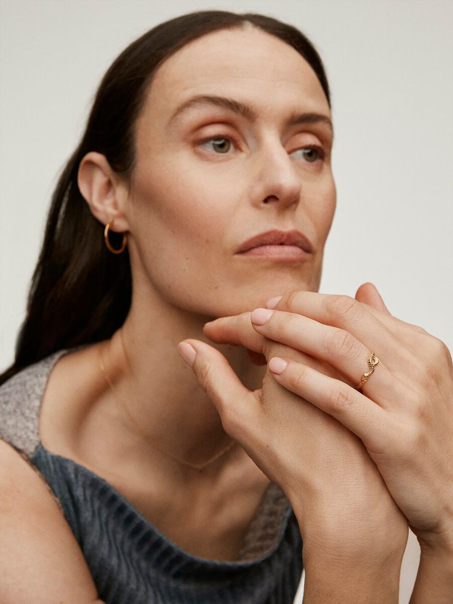 analizar rechazo Credo Anillo de plata con serpiente enroscada | Aristocrazy