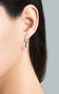 Silver E initial medallion charm  , J03455-01-E
