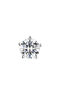 Boucle d’oreille solitaire diamant 0,10 ct or , J00888-01-10-H
