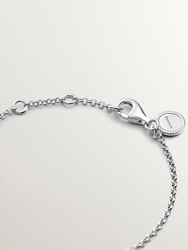 925 Silver bracelet with a star shape image number 6