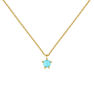 9kt gold turquoise necklace, J04708-02-TQ