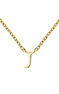 Collier initiale J or , J04382-02-J