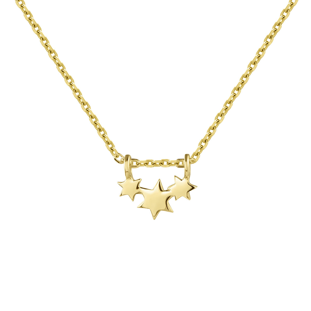 Chain with gold stars, J05032-02, hi-res