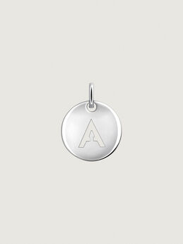 Charm medalla inicial A plata  , J03455-01-A,mainproduct