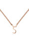Collar inicial S oro rosa 9 kt , J04382-03-S