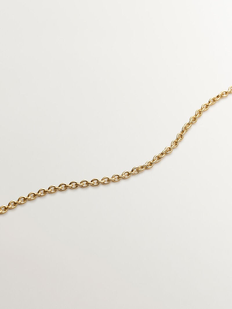Individual slope of small 925 silver ring bathed in 18k yellow gold with amethyst, rodolita and topacio image number 4