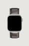 Titanium grey buffalo leather Apple Watch band, IWSTRAP-SL