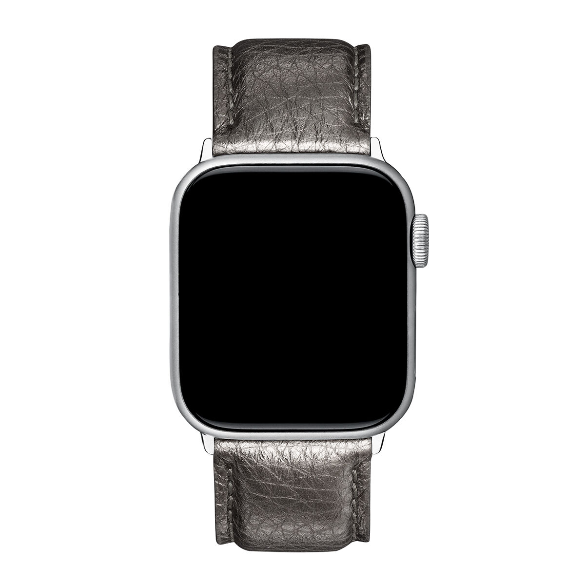 Titanium grey buffalo leather Apple Watch band, IWSTRAP-SL, hi-res