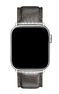 Titanium grey buffalo leather Apple Watch band, IWSTRAP-SL