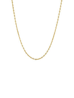 Anchor chain in 18k yellow gold-plated silver , J05323-02,hi-res