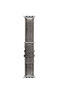 Titanium grey buffalo leather Apple Watch band, IWSTRAP-SL