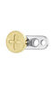 Cross microdermal piercing in 18k gold, J05043-02