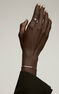 Pulsera zigzag de plata, J03039-01