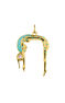 Gold-plated silver Nut goddess charm , J04846-02-TURENA-LAM
