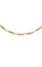 Thin chain with figaro links in 9k yellow gold, J05328-02