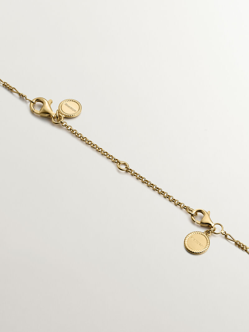 925 silver extension plated in 18K yellow gold image number 1