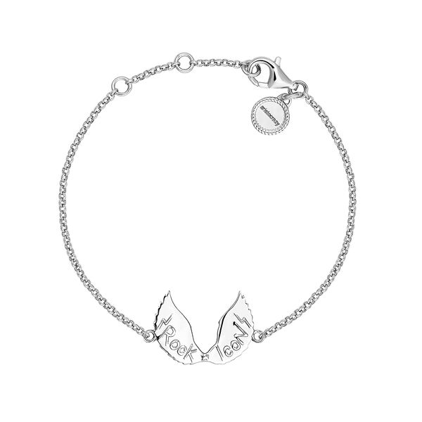 Silver wings bracelet , J04302-01, mainproduct